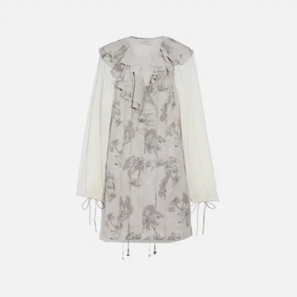 Coach Palm Tree Mini Dress - Size 4